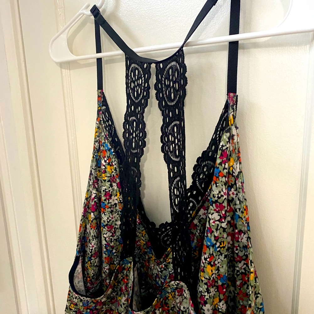 Cacique by Lane Bryant Chemise with Lace Eyelet Trim
